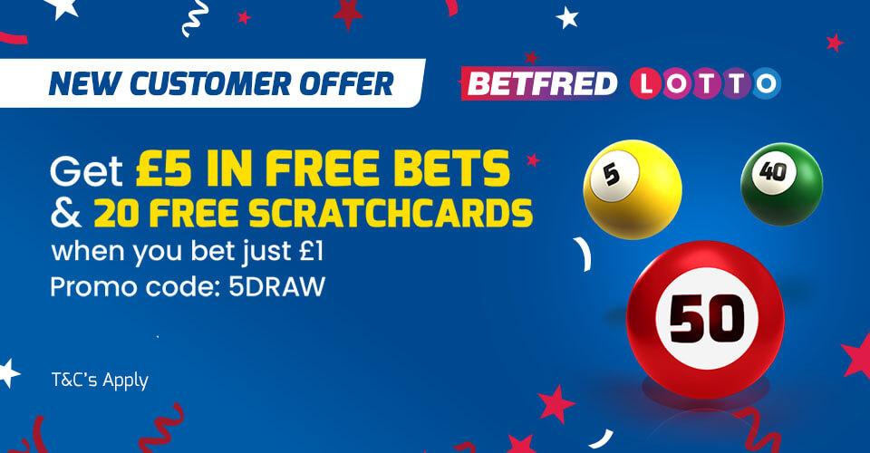 Betfred Lotto New Customer Offer
