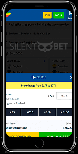 Coral mobile bet for iPhone
